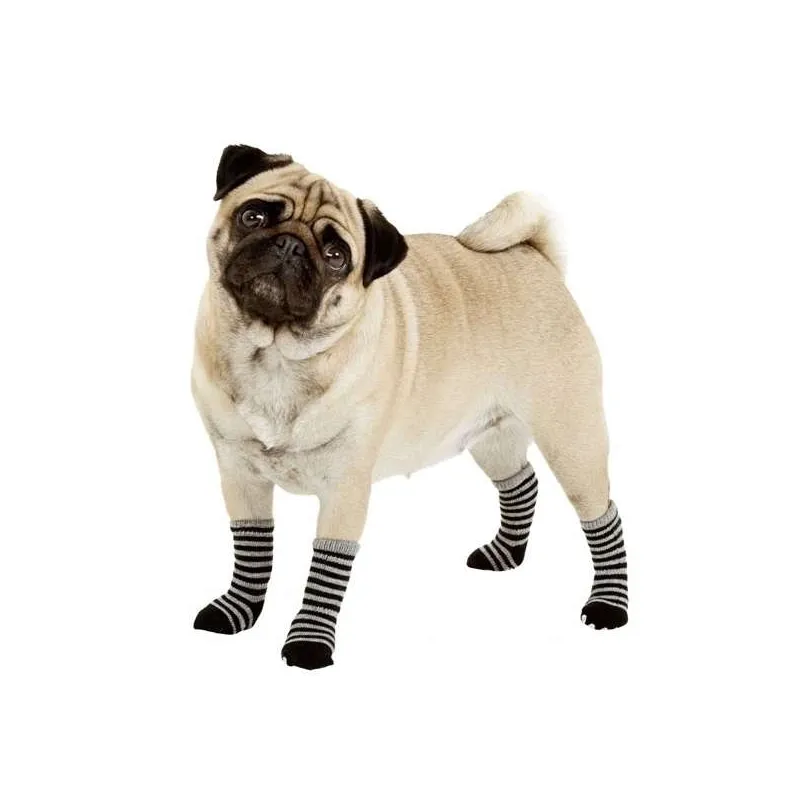 Pflege & Gesundheit Karlie Doggy Socks Hundesocken 4er Set -...
