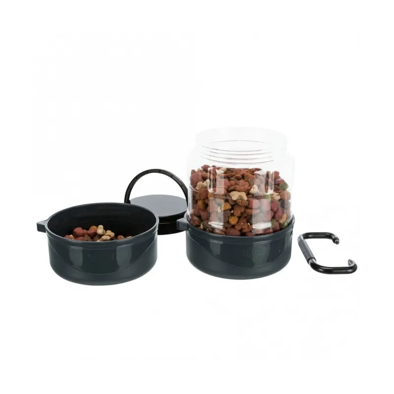 Katzentransport & Reise Trixie Reise-Set aus 2 Näpfen und...