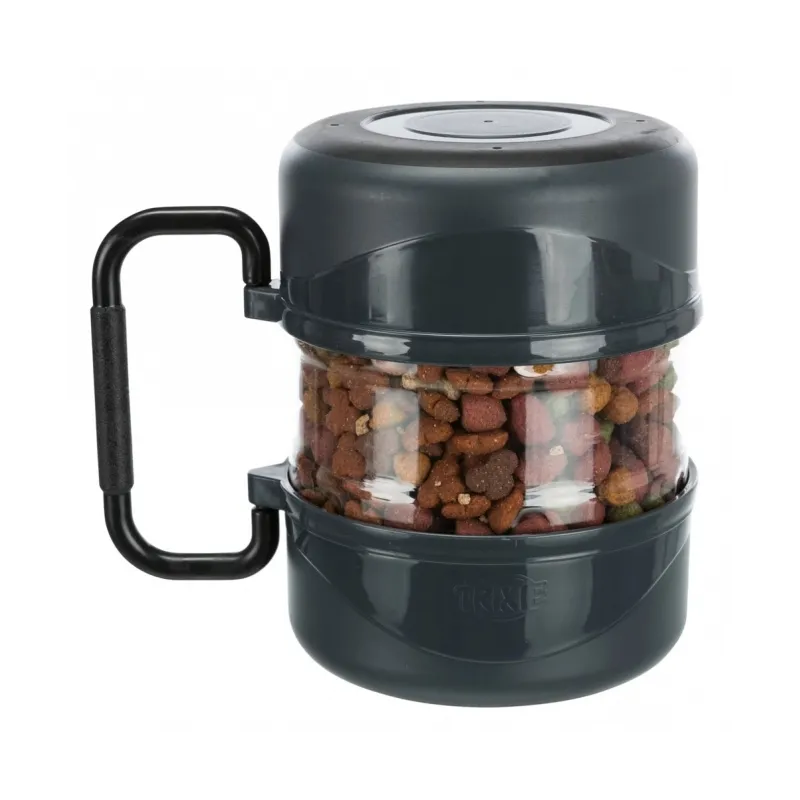 Katzentransport & Reise Trixie Reise-Set aus 2 Näpfen und...