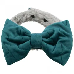 Hundewelt Trixie Halsband Estelle mit Schleife - grün - S–M: 30–45...