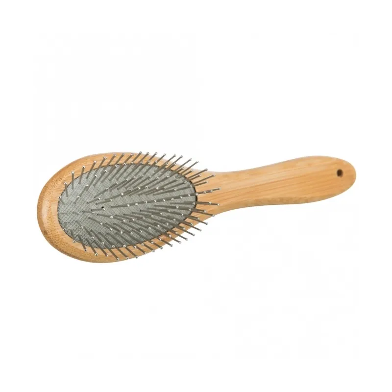 Fellpflege Trixie beidseitige Bürste aus Bambus - 5 x 19 cm jetzt...