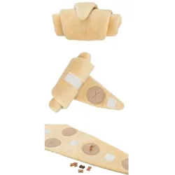 Hundespielzeug & Sport Trixie Snack-Croissant aus Plüsch - 40 cm...