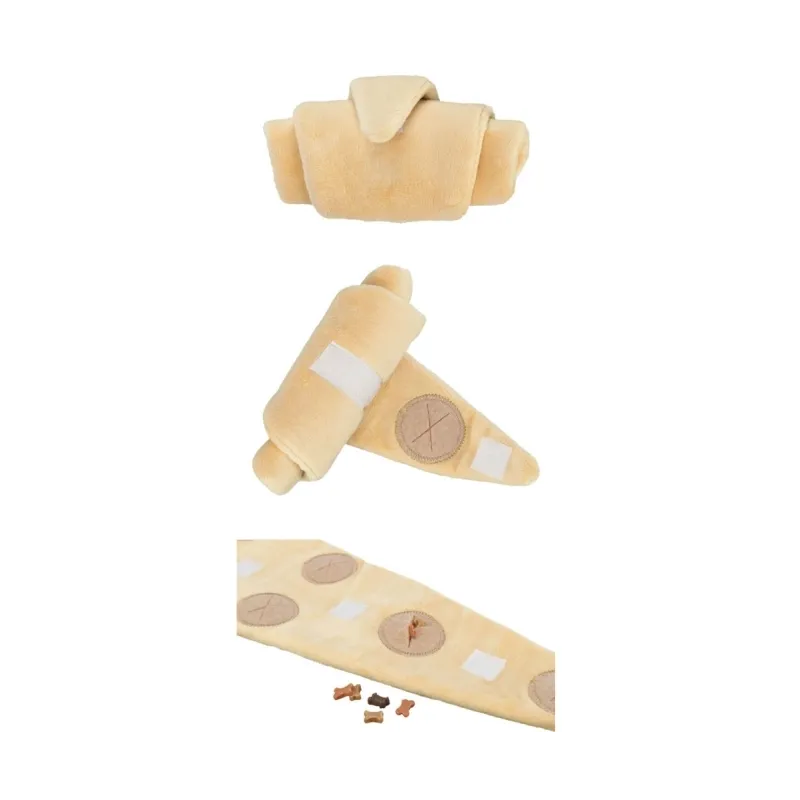 Hundespielzeug & Sport Trixie Snack-Croissant aus Plüsch - 40 cm...