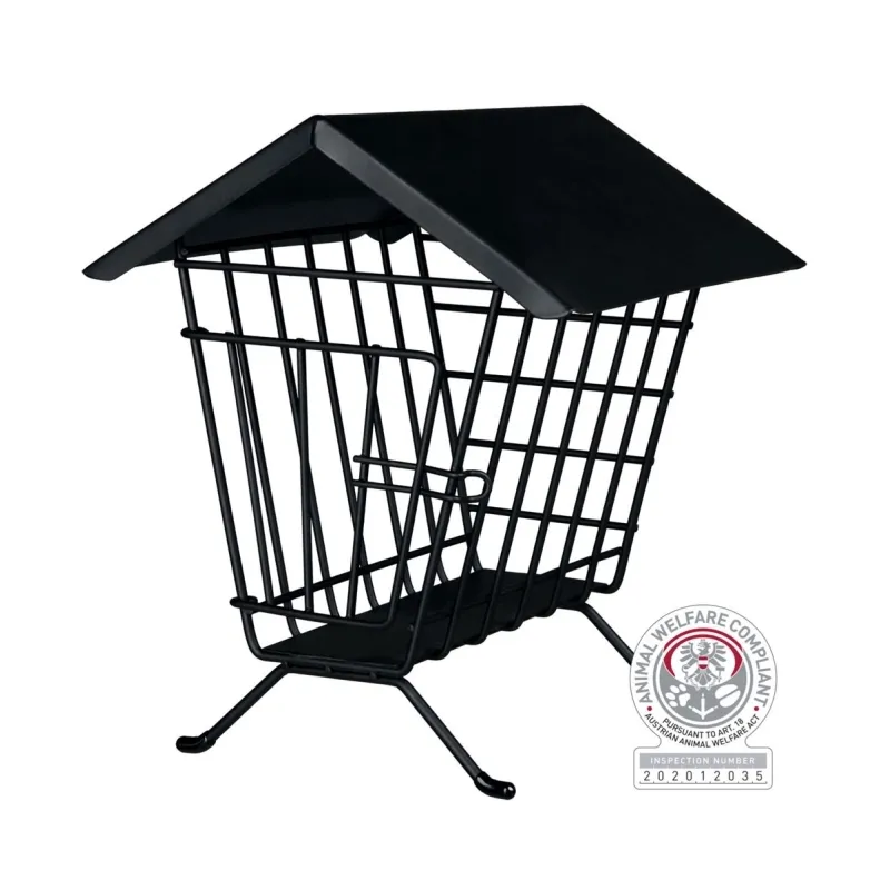 Ausstattung & Zubehör Trixie Heuraufe aus Metall zum Aufstellen...