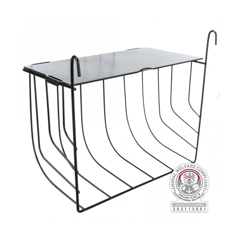 Ausstattung & Zubehör Trixie Heuraufe zum Einhängen mit Deckel -...