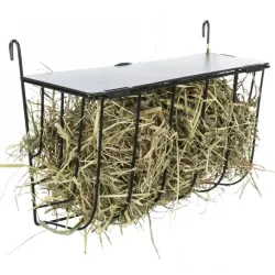 Ausstattung & Zubehör Trixie Heuraufe zum Einhängen mit Deckel -...