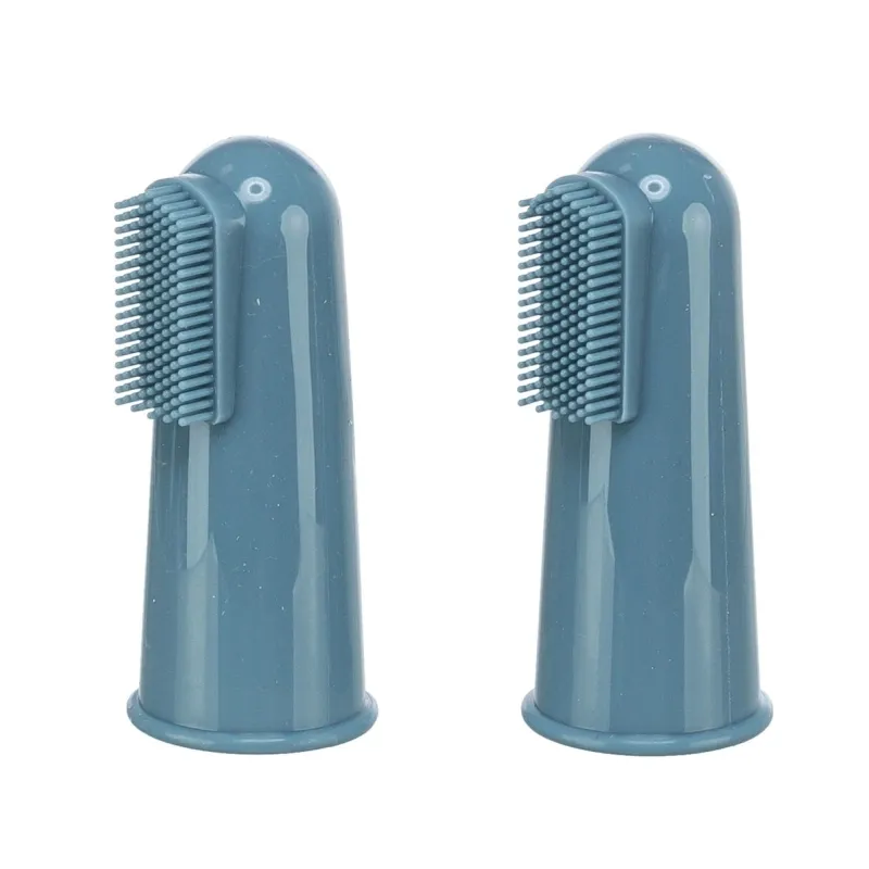 Pflege & Gesundheit Trixie Silikon-Finger-Zahnbürsten-Set jetzt online