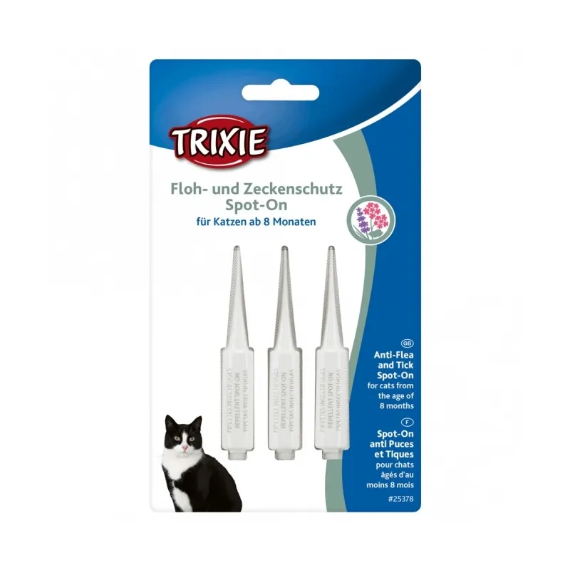 Pflege & Gesundheit Trixie Floh- und Zeckenschutz Spot-On, Katze -...