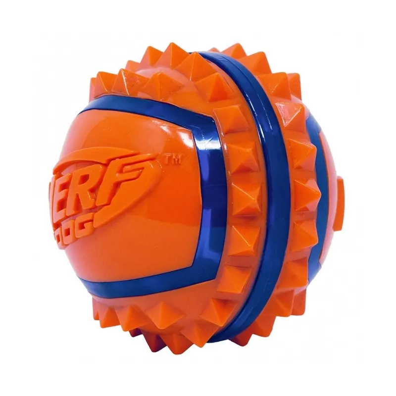 Hundespielzeug & Sport NERF DOG Mega Tuff TPR Spike Ball - 6,3 cm...