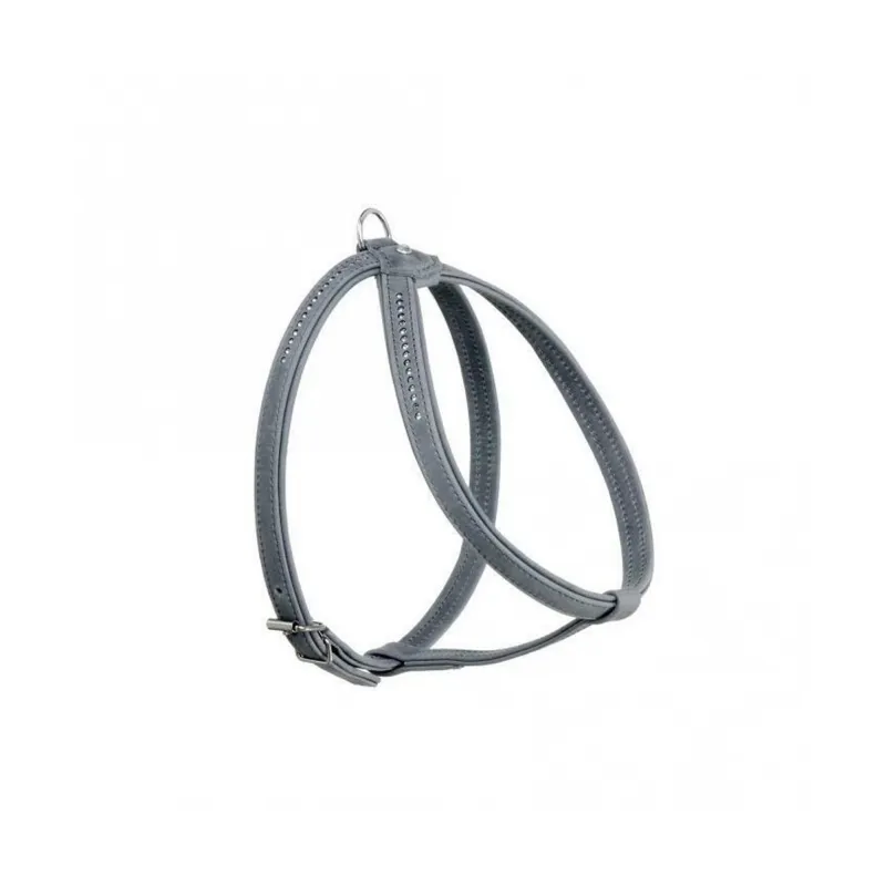 Halsbänder & Leinen Karlie Buffalo Denim Strass Geschirr - Stahl -...