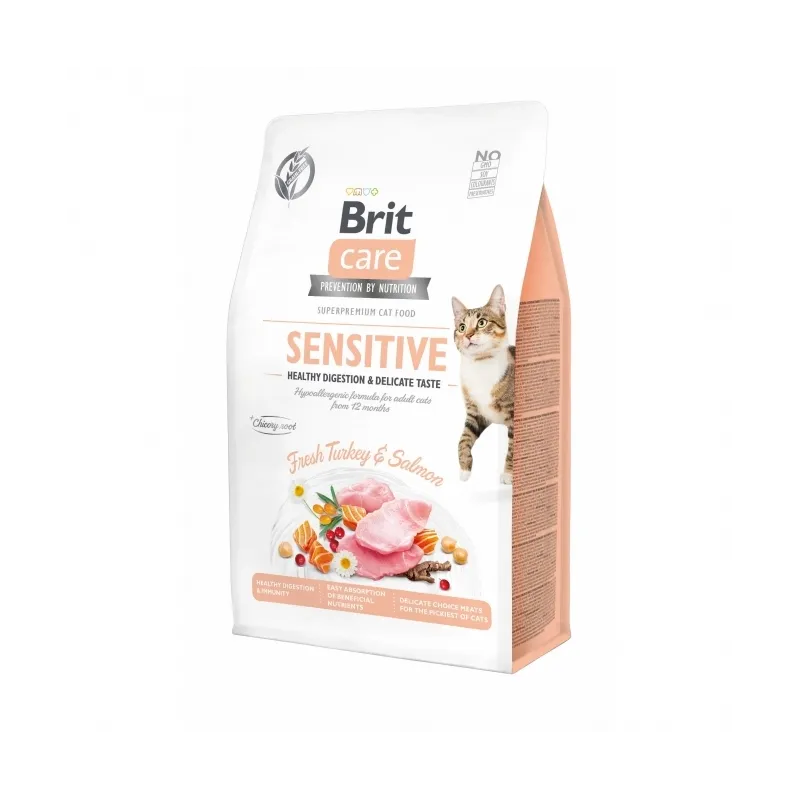 Katzen Trockenfutter Brit Care Cat Grain-Free - Sensitive -...