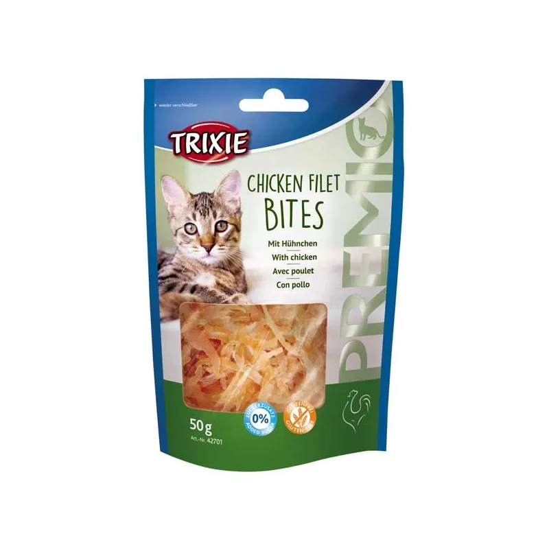 Katzenwelt Trixie Premio Filet Bits Hühnchen - 50g jetzt online
