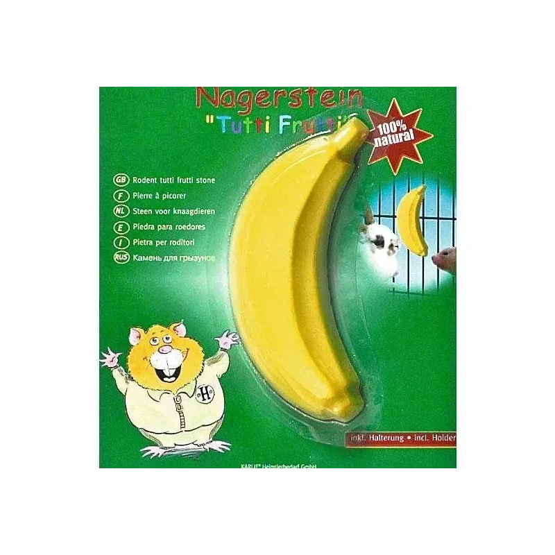 Kleintierfutter & Snacks Karlie Nagerstein TUTTI FRUTTI Banane -...