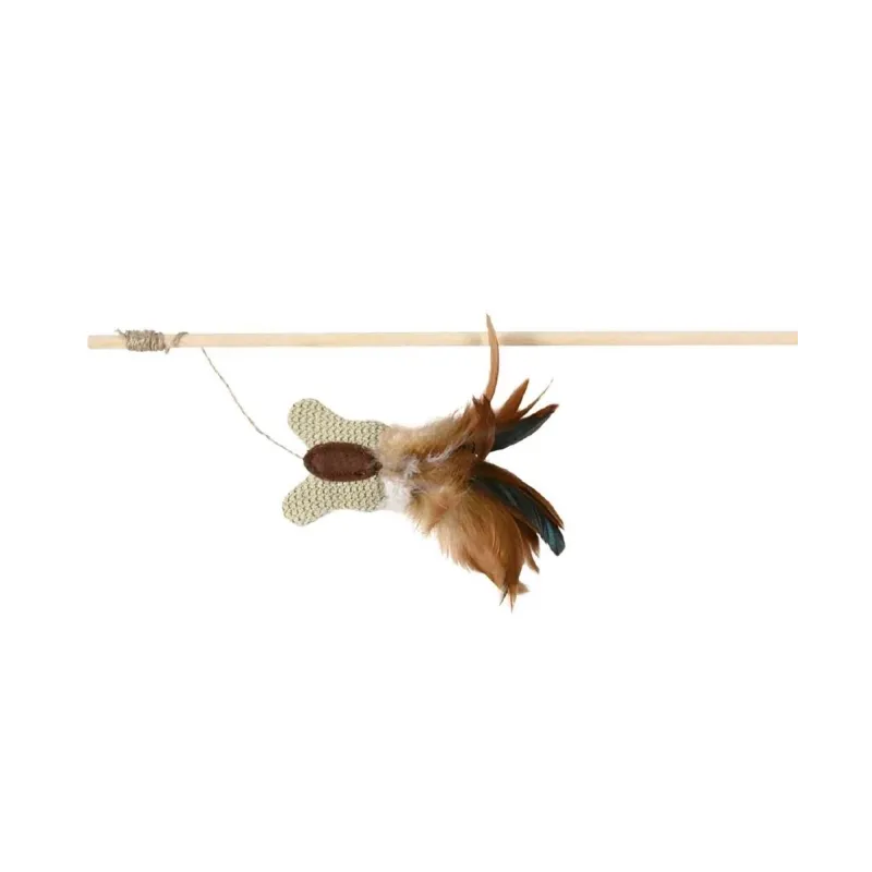 Katzenspielzeug Trixie Spielangel mit Schmetterling/Federn jetzt...