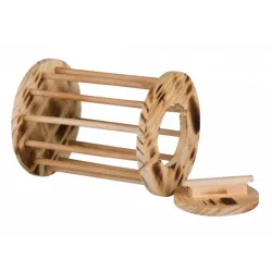 Ausstattung & Zubehör Trixie Heuraufe Rolle aus geflammtem Holz...