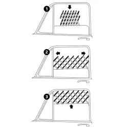 Reise & Transport Trixie Frischluftgitter - 30 - 110 cm jetzt online
