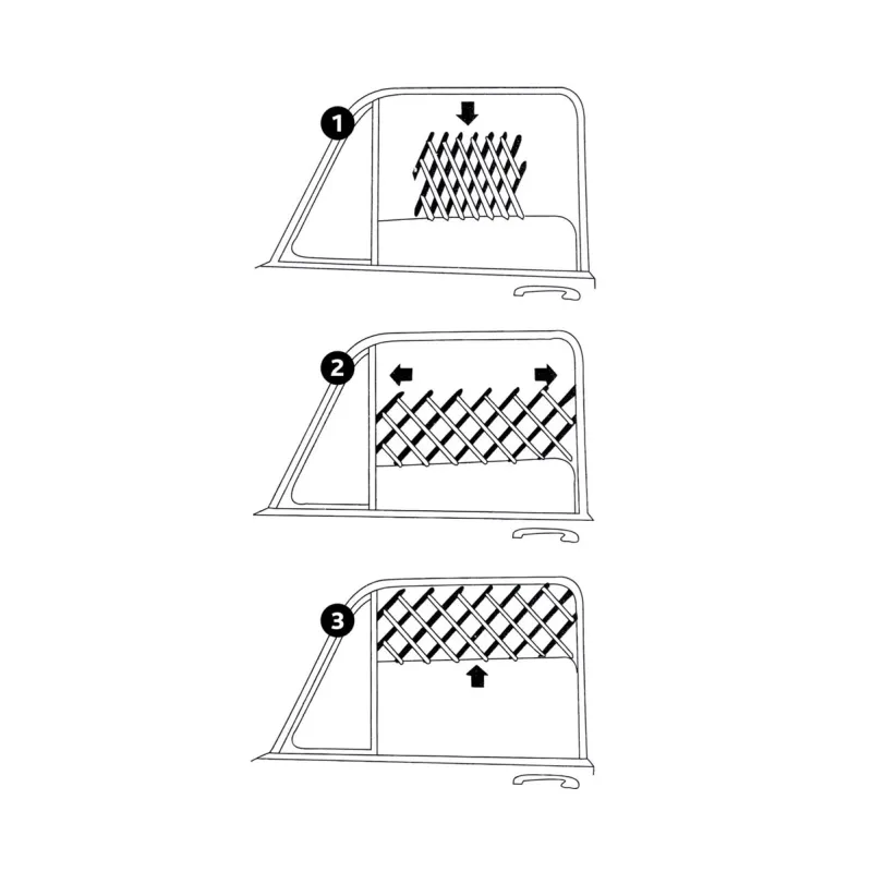 Reise & Transport Trixie Frischluftgitter - 30 - 110 cm jetzt online