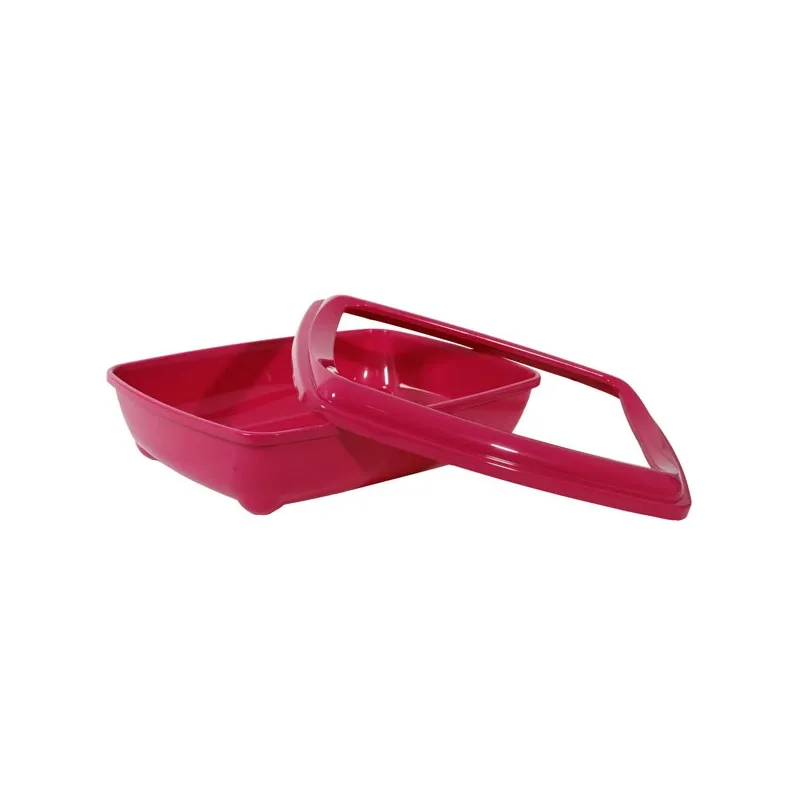 Katzenwelt Karlie Flamingo Katzentoilette mit Rand Arist-O-Tray...