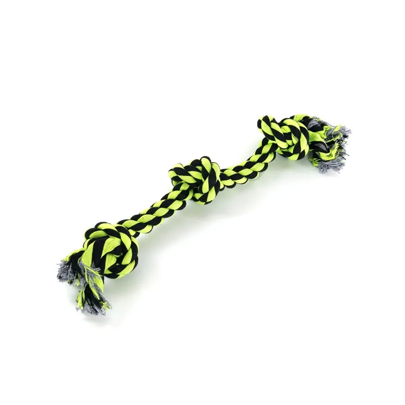 Hundespielzeug & Sport PROCYON XXL-Kauseil - 3 Knoten / 75 cm...