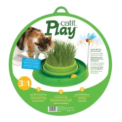 Katzenspielzeug CATIT Play-n-Scratch mit Grasgarten - Grün jetzt...
