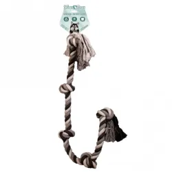 Hundespielzeug & Sport Floss Boss Dental Baumwollseil mit 5 Knoten...
