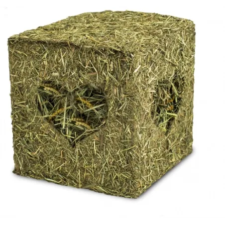 Kleintierfutter & Snacks JR Farm Heu Würfel klein mit Mehlwürmern...