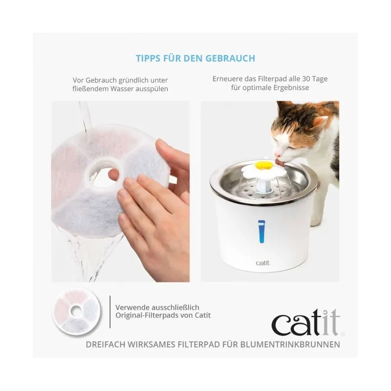Katzennäpfe & Tränken Catit Triple Action Filter rahmenlos - 2...