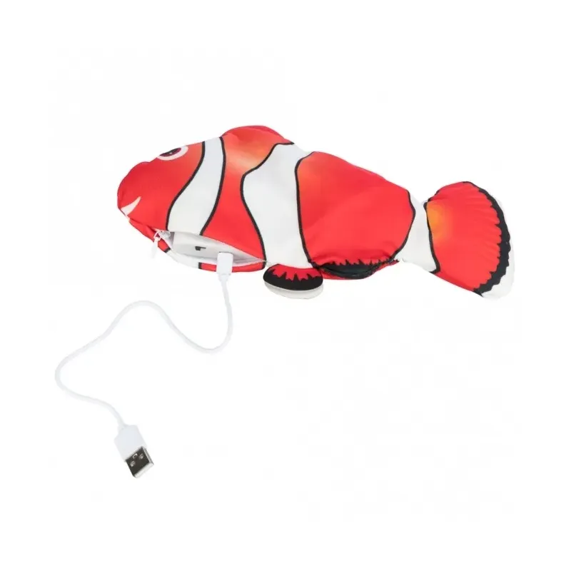 Katzenspielzeug Trixie Zappelfisch - orange, 26 cm jetzt online