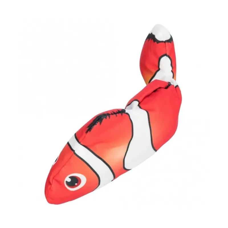 Katzenspielzeug Trixie Zappelfisch - orange, 26 cm jetzt online