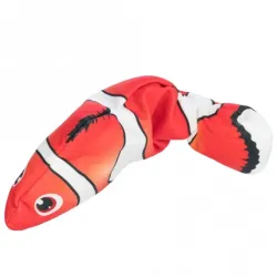 Katzenspielzeug Trixie Zappelfisch - orange, 26 cm jetzt online