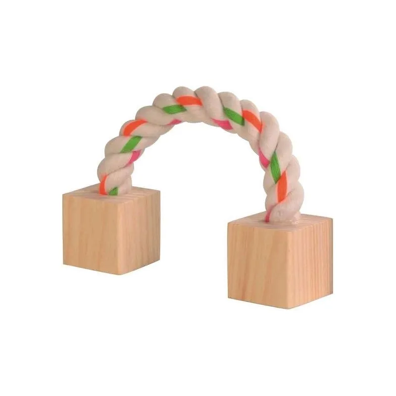 Ausstattung & Zubehör Trixie Baumwollspieltau für Kleintiere - 20...