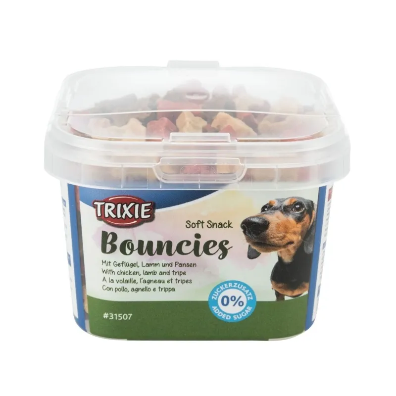 Hundesnacks Trixie Soft Snack Bouncies Geflügel, Lamm und Pansen -...