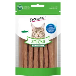 Katzensnacks Dokas Cat Snack Sticks mit Lachsfilet 30g jetzt online
