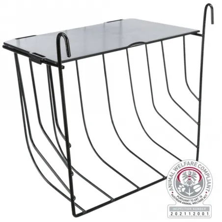 Ausstattung & Zubehör Trixie Heuraufe zum Einhängen mit Deckel -...