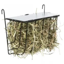 Ausstattung & Zubehör Trixie Heuraufe zum Einhängen mit Deckel -...