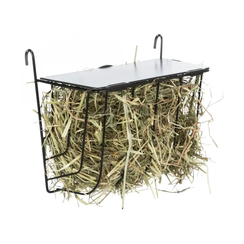 Ausstattung & Zubehör Trixie Heuraufe zum Einhängen mit Deckel -...