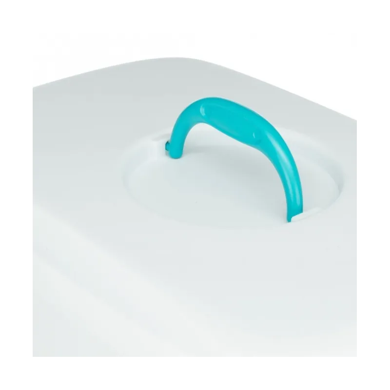 Toiletten & Katzenstreu Trixie Katzentoilette Vico - Türkis/Weiß...