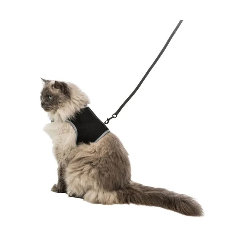 Katzenhalsbänder & Geschirre Trixie Softgeschirr mit Leine XL -...