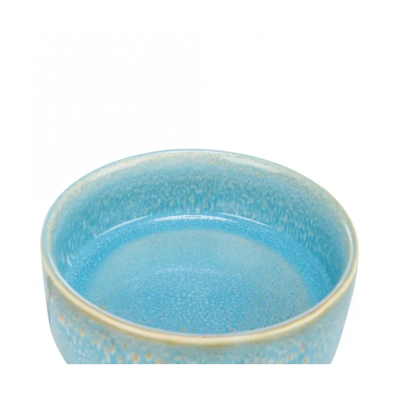 Hundenäpfe & Tränken Trixie Keramiknapf mit Musterung - blau - 0,9...