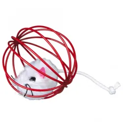 Katzenspielzeug Trixie Spielmaus im Gitterball jetzt online