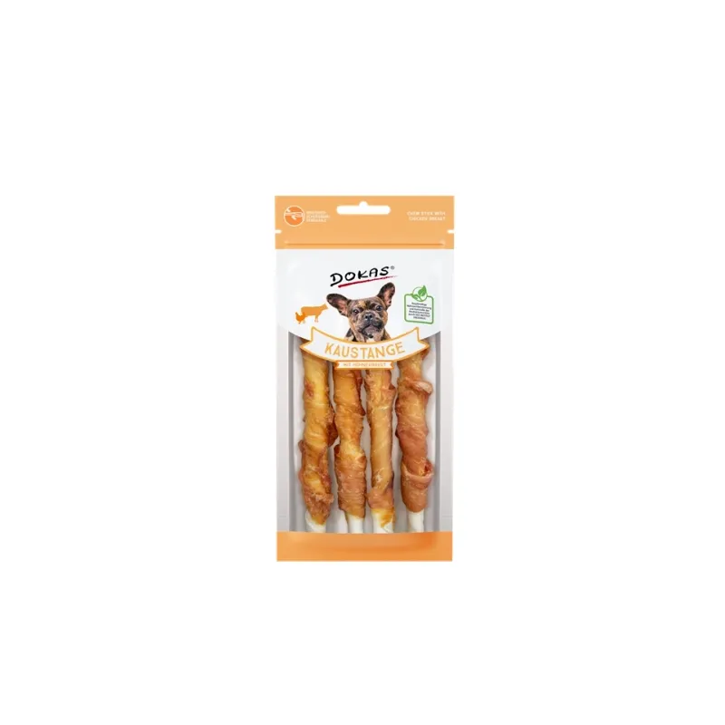 Hundesnacks Dokas Dog Snack Kaustange mit Hühnerbrust 50g jetzt online