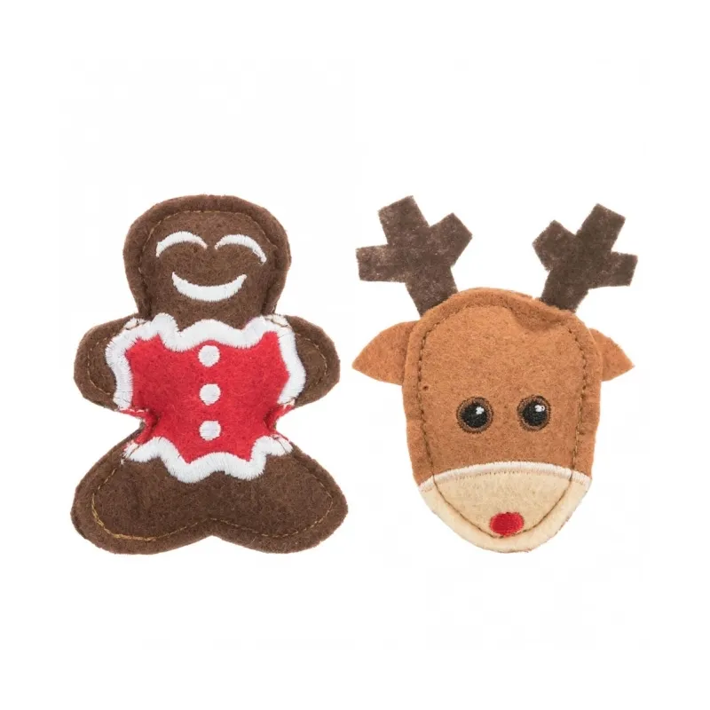 Katzenwelt Trixie Xmas Set Elch und Lebkuchenmann jetzt online