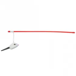 Katzenspielzeug Trixie Spielangel mit Squeaky-Maus - 47 cm jetzt...