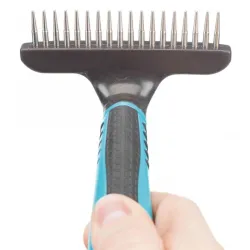 Fellpflege Trixie Metallstriegel für Langhaar jetzt online