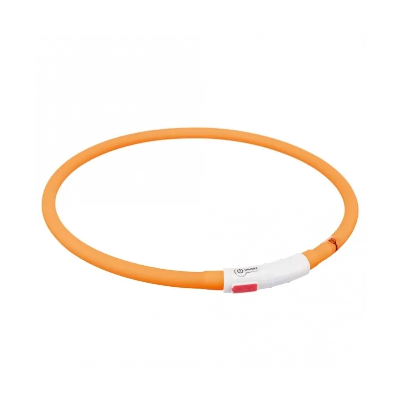 Halsbänder & Leinen Trixie Flash Leuchtring USB aus Silikon -...