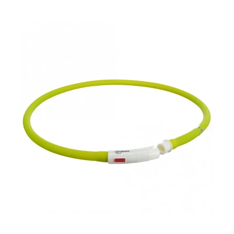 Halsbänder & Leinen Trixie Flash Leuchtring USB aus Silikon -...