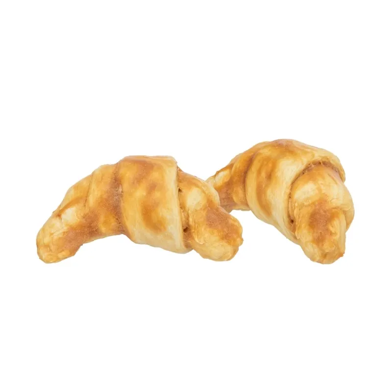 Hundesnacks Trixie Denta Fun Croissants aus Kollagen - 2 St./80 g...