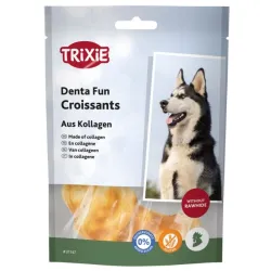 Hundesnacks Trixie Denta Fun Croissants aus Kollagen - 2 St./80 g...