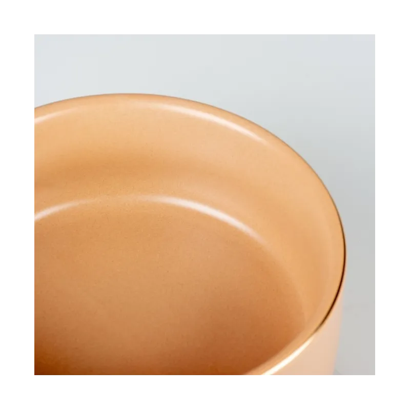 Katzennäpfe & Tränken Duvoplus Keramiknapf Stone Timber rosa -...