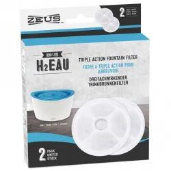 Hundenäpfe & Tränken ZEUS H2EAU Triple Action Filter, 2er-Set...